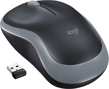 Logitech Wireless Mouse M185 - Swift Gray