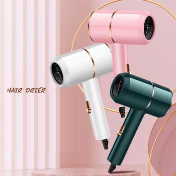 Electric Mini Hair Dryer Blower Home Travel Portable Green