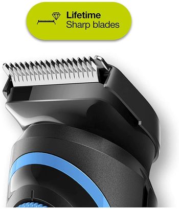 Impex Tidy-220 800mAh 3W Cordless Rechargeable Hair Trimmer Shaver for Men 50 mins, Black