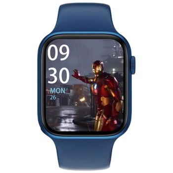 DM96 smart watch series 8 smartwatches Full Screen Bluetooth Call Sport Monitor - Blue