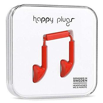 Happy Plugs Earbud - Red