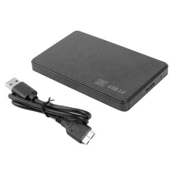 ZONIXPLAY Hard Drive Enclosure 1.6ft USB 3.0 Cable 2.5 inch 5 Gbps For External SATA HDD or SSD