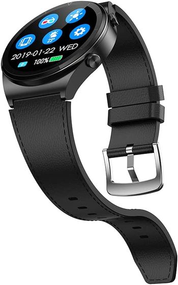 G-Tab GT3 Smart Watch with Bluetooth Calling, Large Battery, Heart Rate, Sleep, Blood Pressure and Exercise Monitoring, Sports (Black)