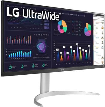 LG 34-inch  34WQ650 UltraWide Monitor | 21:9 FHD(2560 x 1080P) IPS sRGB 99%, VESA DisplayHDR™400 | AMD FreeSync™ 1ms MBR 100Hz Refresh Rate