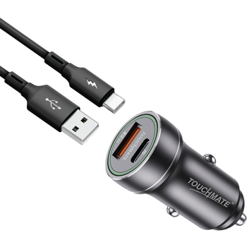 TOUCHMATE 25W PD Quick Car Charger