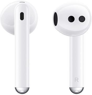 HUAWEI FreeBuds 4 Wireless Bluetooth Open-fit Earphones with Hybrid Active Noise Cancellation, High-Resolution Sound Triple-Mic Earbuds, Intelligent Audio Connection, Long Battery Life,Ceramic White