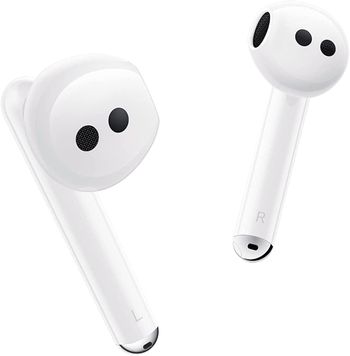 HUAWEI FreeBuds 4 Wireless Bluetooth Open-fit Earphones with Hybrid Active Noise Cancellation, High-Resolution Sound Triple-Mic Earbuds, Intelligent Audio Connection, Long Battery Life,Ceramic White