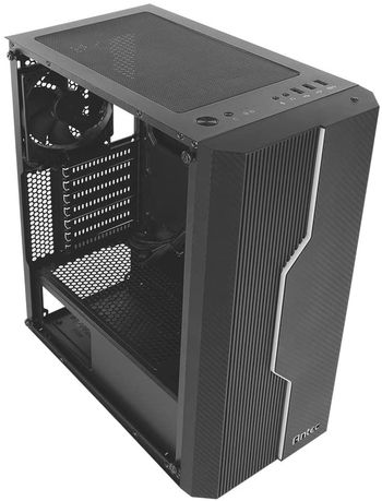 Antec NX230 RGB Medium Tower ATX Case with Glass Panel - Black