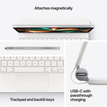 Apple Magic Keyboard (for 12.9-inch iPad Pro - 5th generation) - International English - Black