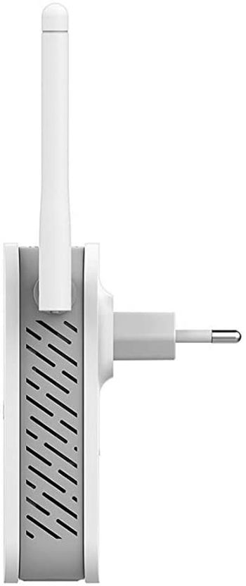 D-Link Wireless N300 Universal Range Extender, Wall Plug Design, 2 External antennas with 1 RJ-45 port, 1KV Surge / 6KV ESD Protection, UK Plug - White