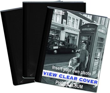 Pioneer Photo Albums FC-157V/BK Photo Album, Black 3 Pack