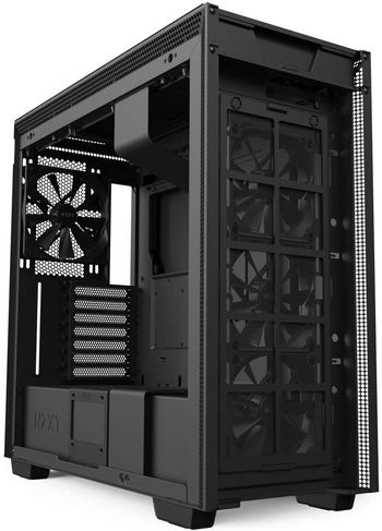 NZXT H710 ATX Mid Tower PC Gaming Case, Black, CA-H710B-B1