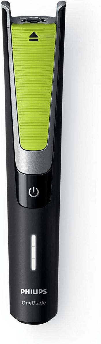 Philips Oneblade Pro Shaver & Trimmer, Blacklime Greensilver, Qp650523