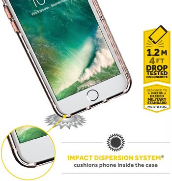 Griffin INTL Survivor Clear for iPhone 8, Clear