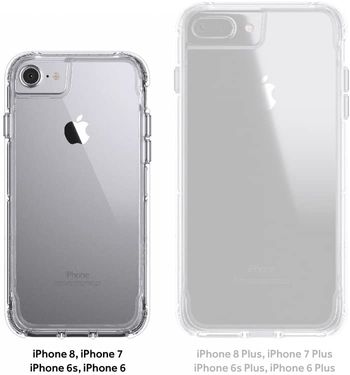 Griffin INTL Survivor Clear for iPhone 8, Clear