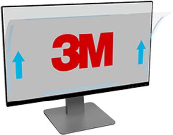 3M Privacy Filter for 19 inch widescreen LCD monitor. Black anti-glare privacy screen. Protect data from visual hacking.