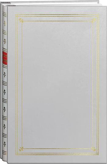 ألبوم صور Pioneer BP-200/W 200-Pocket Post Bound من الجلد الأبيض مع لمسات ذهبية لمطبوعات 4 في 6 بوصات/ أبيض / 4 × 6 بوصة