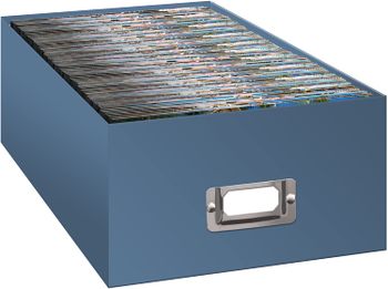 Pioneer Photo Albums B-1S/SB B-1S Photo Storage Box, Sky Blue /28.6 x 19.7 x 11.4cm