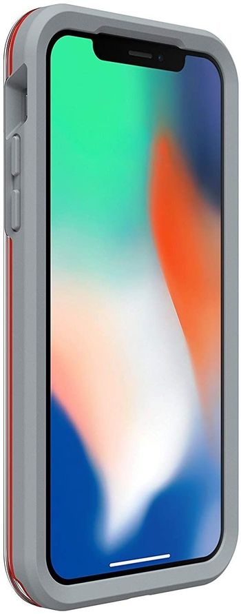 LifeProof Slam Protective Drop Proof Case for Apple iPhone X - Lava Chaser, 77-57434