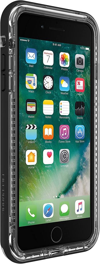 LifeProof Next Protective Drop Proof Case for Apple iPhone 7 Plus/8 Plus - Black Crystal 77-57194