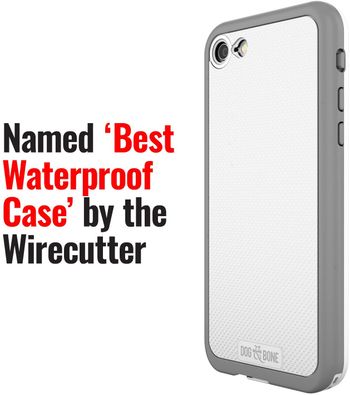 Dog & Bone Wetsuit Impact Rugged Waterproof Case for Apple iPhone 7 - Silvertail - One size.