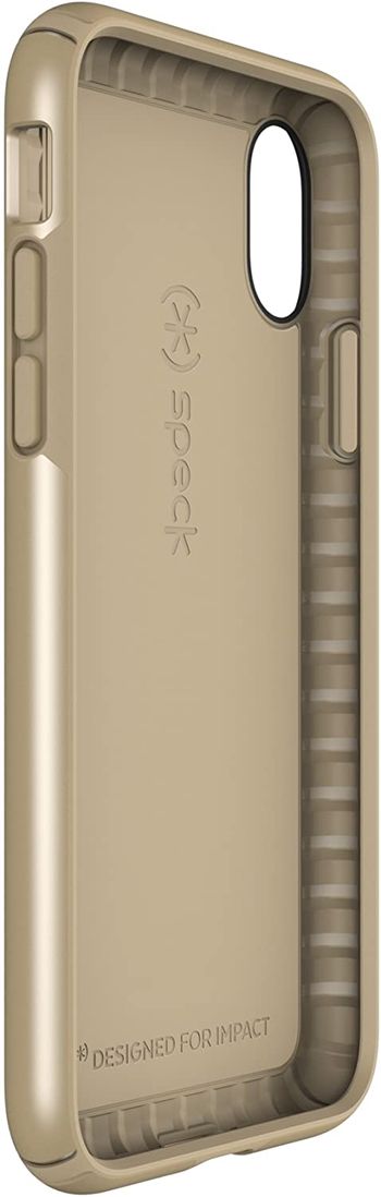 Speck Products iPhone X Presidio cover - Pale Yellow Gold/One Size