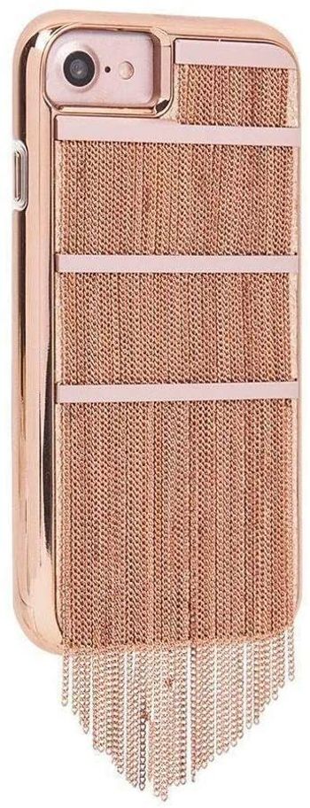 Case Mate Case-Mate - Iphone 7 Fringed Metal | Rose Gold | One size.