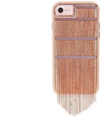 Case Mate Case-Mate - Iphone 7 Fringed Metal | Rose Gold | One size.