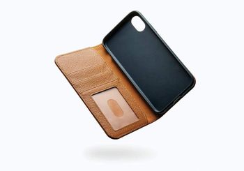 Cygnett Citi Wallet Apple Iphone X Softened Case With Tpu Shell - Brown - One Size.