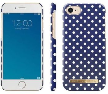 iDeal of Sweden Spring Fashion Back Case for Apple iPhone 8/7/6/6s - Blue Polka Dots