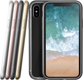 Laut Iphone X Exo Frame Case - Silver