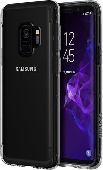 Griffin Survivor Clear for Samsung S9, Clear Clear