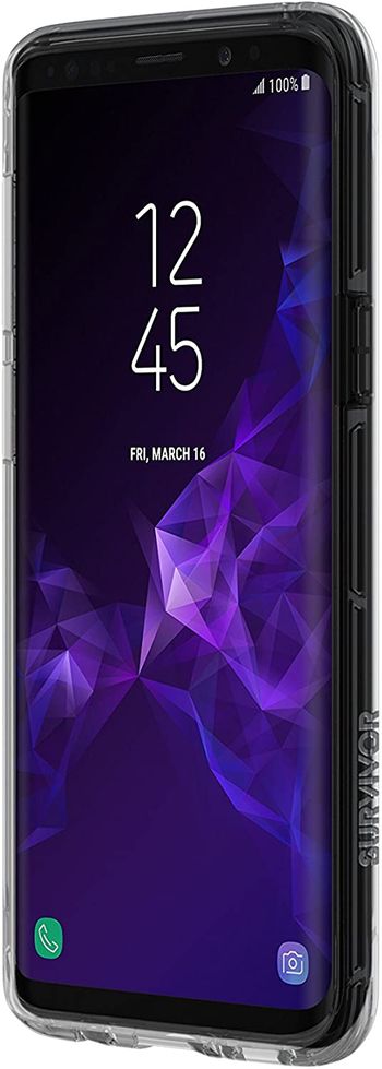 Griffin Survivor Clear for Samsung S9, Clear Clear