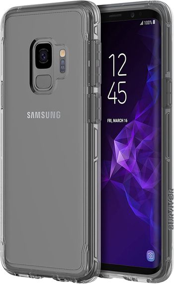 Griffin Survivor Clear for Samsung S9, Clear Clear