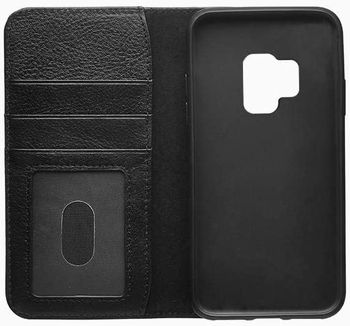 Cygnett Leather Wallet Case For Samsung Galaxy S9, Black