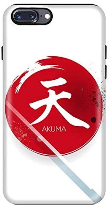 Stylizedd Apple Iphone 8 Plus / 7 Plus Dual Layer Tough Case Cover Matte Finish - I Am Akuma - Multi Color - One Size