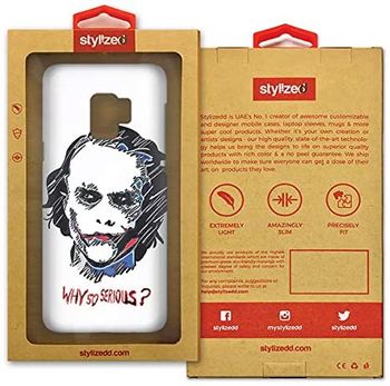 Stylizedd Samsung Galaxy S9 Slim Snap Case Cover Matte Finish - Why So Serious - Multi Color