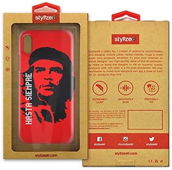 Stylizedd Iphone Xs/Iphone X Snap Classic Matte Case Cover Matte Finish - Hasta Sempre - Red/One Size