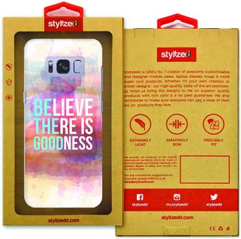 Stylizedd Samsung Galaxy S8 Plus Slim Snap Case Cover Matte Finish - Be The Good - Multi Color - One size.