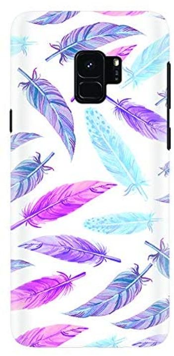 Stylizedd Samsung Galaxy S9 Slim Snap Case Cover Matte Finish - Feather Colors - Multi Color