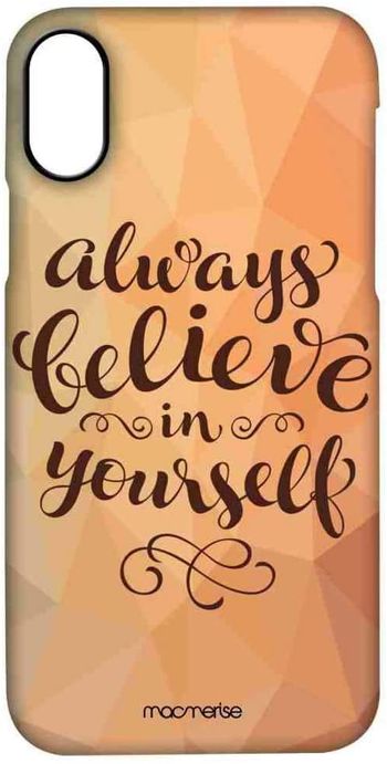 Macmerise Believe In Yourself Pro Case For Iphone Xr | Multi Color | One size.