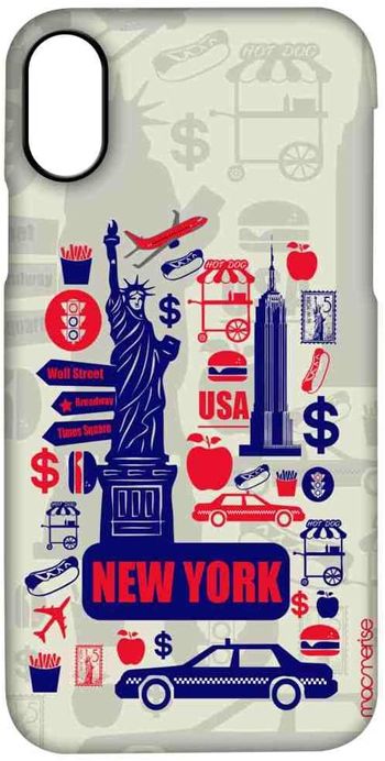 Macmerise IPCIPXPMI0372 City of New York - Pro Case for iPhone X - Multicolor (Pack of1)