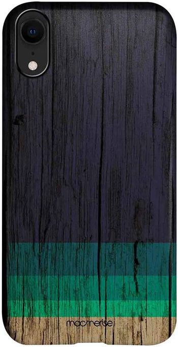 Macmerise IPCIXRPMI2298 Wood Stripes Blue - Pro Case for iPhone XR - Multicolor (Pack of1)