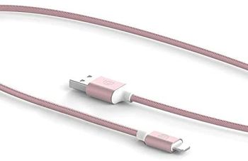 Griffin New USB to Lightning Cable Premium 5ft in Rose Gold