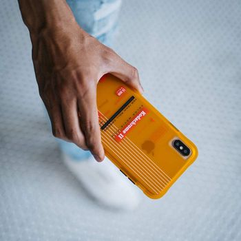 KODAK x CASE-MATE - iPhone XR Case - Kodak Striped Kodachrome Super 8 Case