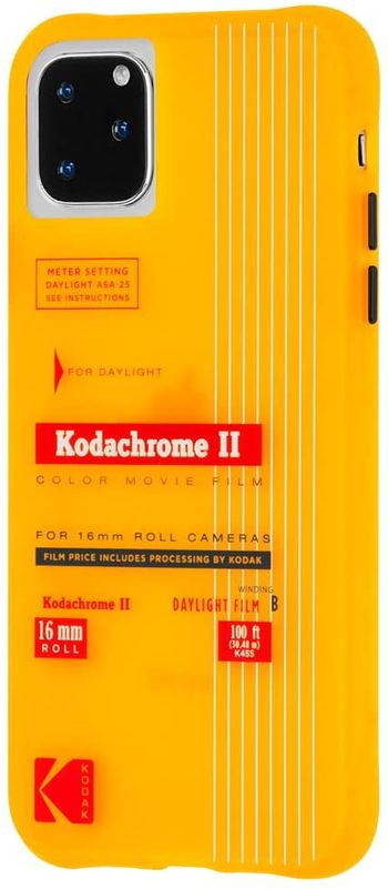 KODAK x CASE-MATE - iPhone XR Case - Kodak Striped Kodachrome Super 8 Case