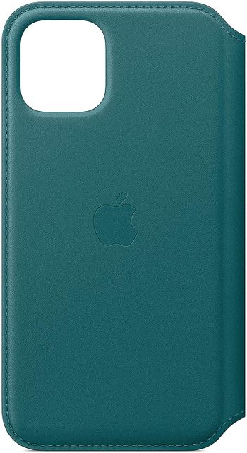 Apple Leather Folio (for iPhone 11 Pro) - Deep Sea Blue - One size.