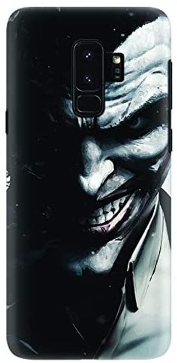 Stylizedd Samsung Galaxy S9 Plus حافظة سناب رفيعة ذات مظهر غير لامع - Arkham Joker - مقاس واحد ، متعدد الألوان