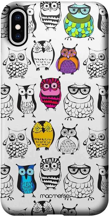 Macmerise IPCIXMPMI1466 Owl Art - Pro Case for iPhone XS Max - Multicolor (Pack of1)