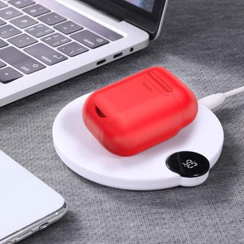 Baseus wireless charger for Airpods Red